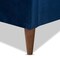 Baxton Studio Frida Royal Blue Velvet Upholstered Full Size Bed 157-9570 - alternate 8